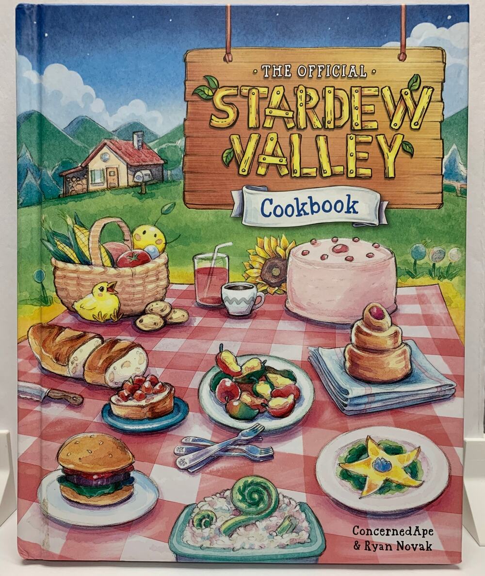 Official Stardew Valley Cookbook - Beautifully Illustrated HB Concerned Ape